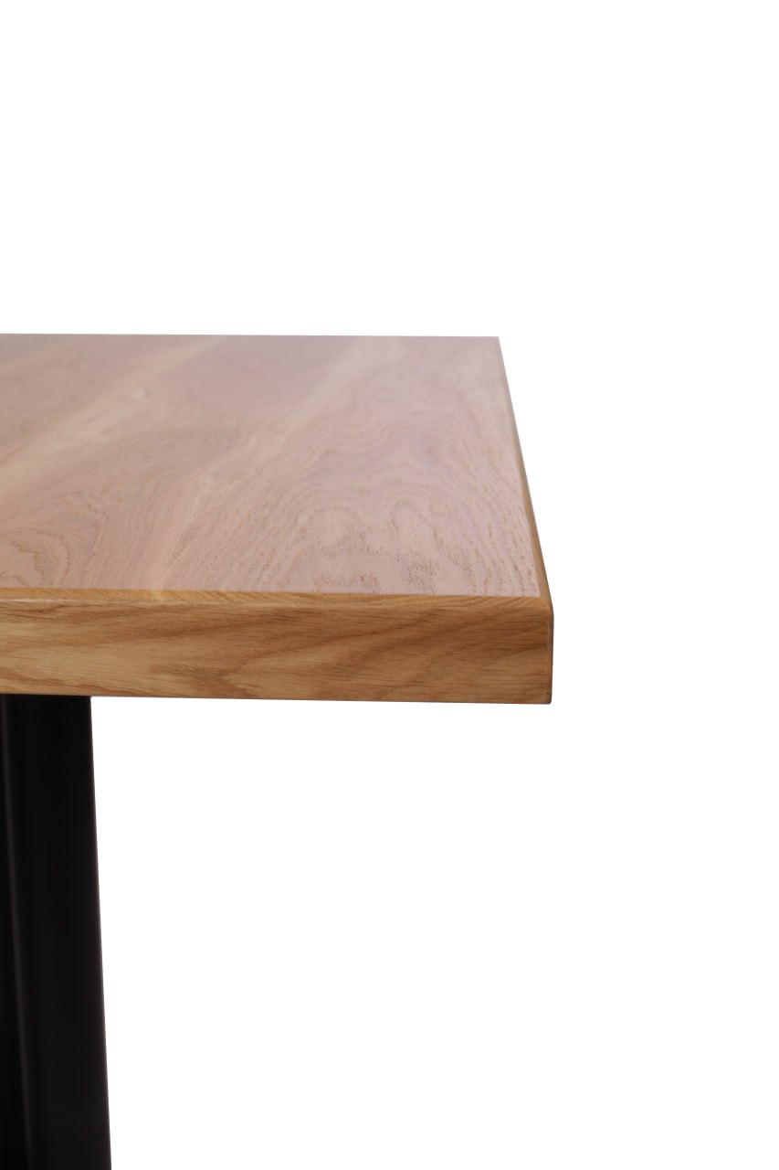 Столешница квадратная 60*60 из дубовых ламелей